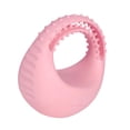 thumbnail image 2 of lionlar Portable Interactive Dog Ball Rubber Circle Cleaning Tool Dogs Cats Increase IQ Pink, 2 of 9