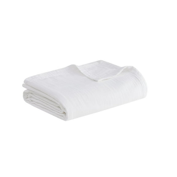 Gracie Mills Vaughan Breathable Lightweight Cotton Blanket - GRACE-13939