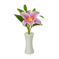 thumbnail image 2 of DIY Lily Night Light, 2.28*11.81 Inch Handmade Furniture Decoration Simulation Flower Bedroom Table Lamp Children Girl Couple Friends Gift Atmosphere Decoration Desk Ornament, 2 of 8