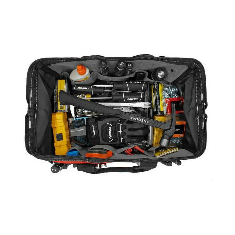 18 in. 14 Pocket Zippered Tool Bag