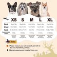 thumbnail image 5 of Sudadera con capucha de Halloween para mascotas, diseño de calabaza, divertida ropa de cachorro fantasma para perros y gatos pequeños (S, amarillo), 5 of 5