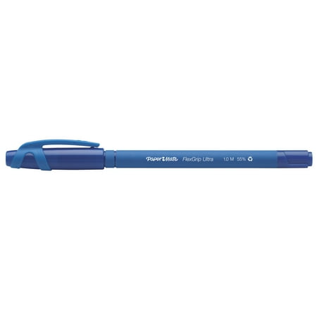 UPC: 0041540961017 | Paper Mate FlexGrip Medium Non-Retractable Ballpoint Pen  Medium  Pack of 12