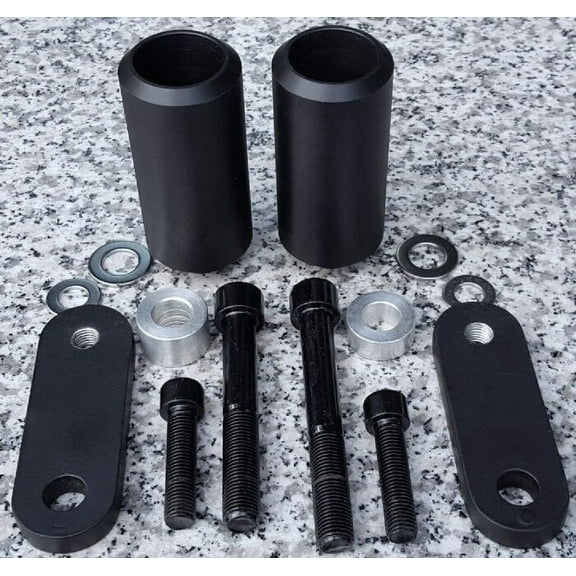 2004-2005 Honda CBR1000RR CBR1000 CBR 1000 RR 1000RR BLACK FRAME SLIDERS