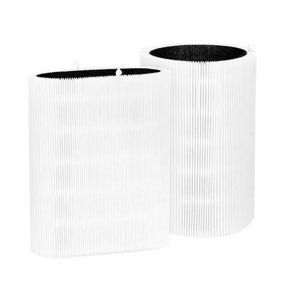 2 Pack Replacement 411 Filter For Blueair Blue Pure 411 Air Purifier Particle Carbon
