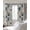 Brown, variant on Navy Blue Beige Floral Blackout Curtains for Bedroom/Living Room, Thermal Insulated Kitchen Curtains, Vintage Farmhouse Floral Leaves Grommet Darkening Window Treatment Drapes 52"x63"x2