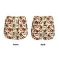 thumbnail image 3 of Balery Christmas Hat bear Pantalones cortos deportivos para mujer con forro y dos bolsillos, elásticos, para entrenamiento, gimnasio, yoga-Medium, 3 of 7