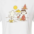 thumbnail image 3 of Peanuts - Snoopy And Lucy - Juniors Cropped Cotton Blend T-Shirt, 3 of 6