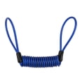 thumbnail image 4 of Bike Spring Rope Theft Disc Brake Lock Cable Motorcycle Helmet Wire Lock Wire Blue, 4 of 9