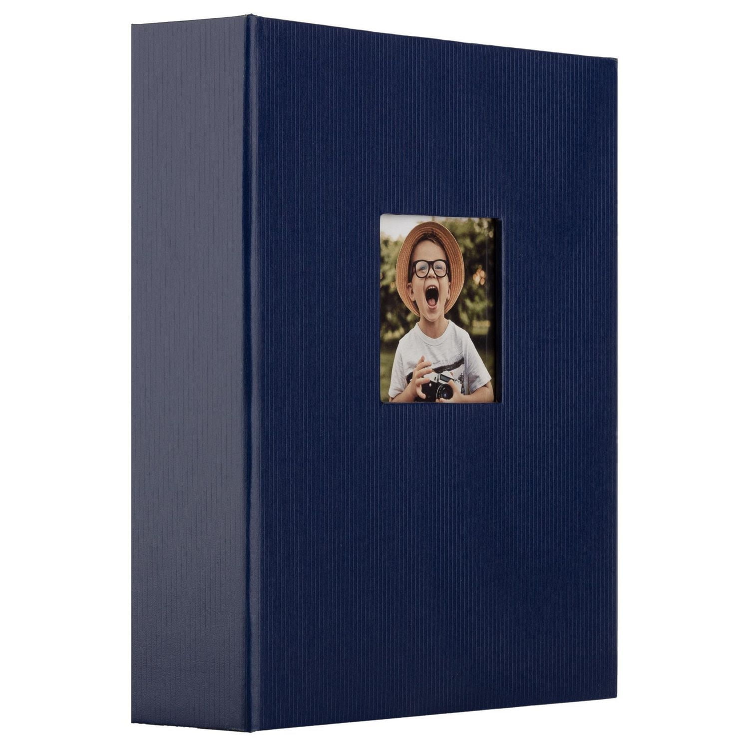 Album de photos Pinnacle Frames à 2 photos par page en bleu