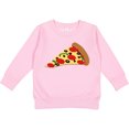 thumbnail image 2 of Inktastic Pizza Slice Toddler Sweatshirt, 2 of 4