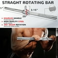 thumbnail image 2 of BalanceFrom Cable Handle Attachments for Pulley and Cable Systems, Functional Trainers, and Lat Pulldown Machines - Universal Fit, 2 of 5