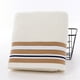 thumbnail image 4 of Toalla de baño hilada, muy absorbente, suave, apta para baño, spa, gimnasio, pieza de algodón, 4 of 7