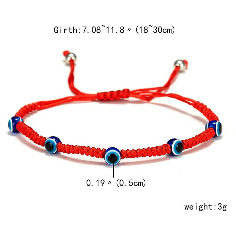 Red String Kabbalah Bracelet Evil Eye Good Luck Protection Gift Men Women