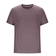 thumbnail image 2 of OGLCCG Mens T-Shirts Soft Crew Neck Short Sleeve Lightweight Tee Shirts Breathable Casual Summer Basic Tops with Pocket for Work, 2 of 5