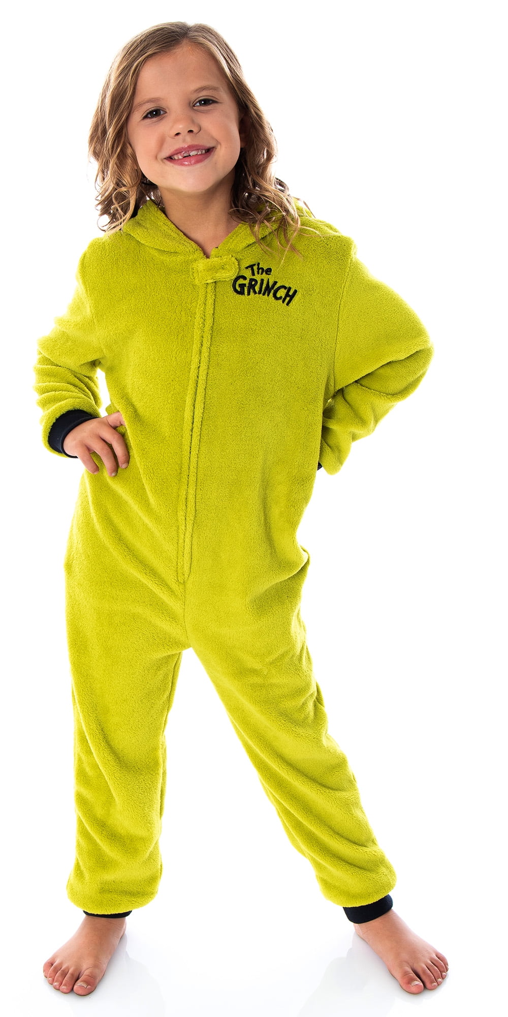 The Grinch One Piece Romper Suit 3D Children/'s Loungewear Pyjamas