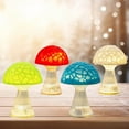 thumbnail image 6 of Lwlmwt Colorful Mushroom Lamp Soothing LED Night Light Rechargeable Night Light Birthday Gift for Women Perfect for Bedrooms, Bathrooms, Hallways Home Decor Christmas Decorations, 6 of 7