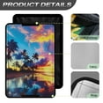 thumbnail image 4 of Yuyamidu Hawaii RV Door Window Shade RV Skylight Cover Camper RV Door Windows Shade Seaside RV Door Window Protective Accessories Travel Trailer UV Sun Heat Protection, 4 of 7