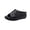 Black, variant on Summer Sandals for Women with Arch Support Hollow Open Toe Slip-On Comfort Sandals Slippers for Women Beach Vacation Holiday Daily Fashion Black 7