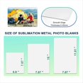 thumbnail image 4 of 10 Piezas SublimacióN Metal Foto en Papel de Transferencia de Imagen SublimacióN en , Aluminio Foto para DiseñO-A, 4 of 5