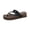 Black, variant on Women's Snake Print Wedge Slides, Adjustable Buckle Open Toe Sandals, Women's Thick-Soled Large-Size Slippers - for Casual Outdoor Use, Beach Walks, Summer Use, Black 5.5