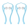 thumbnail image 2 of Rodillo Masajeador De Cuello De Mano, Punto De Masaje Mejorado, Masajeador De Hombros De Tejido Profundo Para Cuello, Espalda, Hombros, Cintura, Piernas, Con Diseño Portátil, 2 of 7