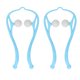 thumbnail image 2 of Rodillo Masajeador De Cuello De Mano, Punto De Masaje Mejorado, Masajeador De Hombros De Tejido Profundo Para Cuello, Espalda, Hombros, Cintura, Piernas, Con Diseño Portátil, 2 of 7