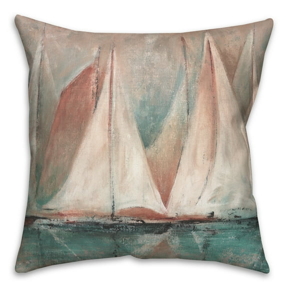 Creative Products Life is Better on the Porch Script Yellow 20x20 Indoor / Outdoor Pillow