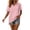 Pink, variant on Short Sleeve Hoodies for Women Casual Solid Color V-Neck Pullover Loose Fit Comfy Sweatshirt Fashion Trendy Daily Wear Pink XL