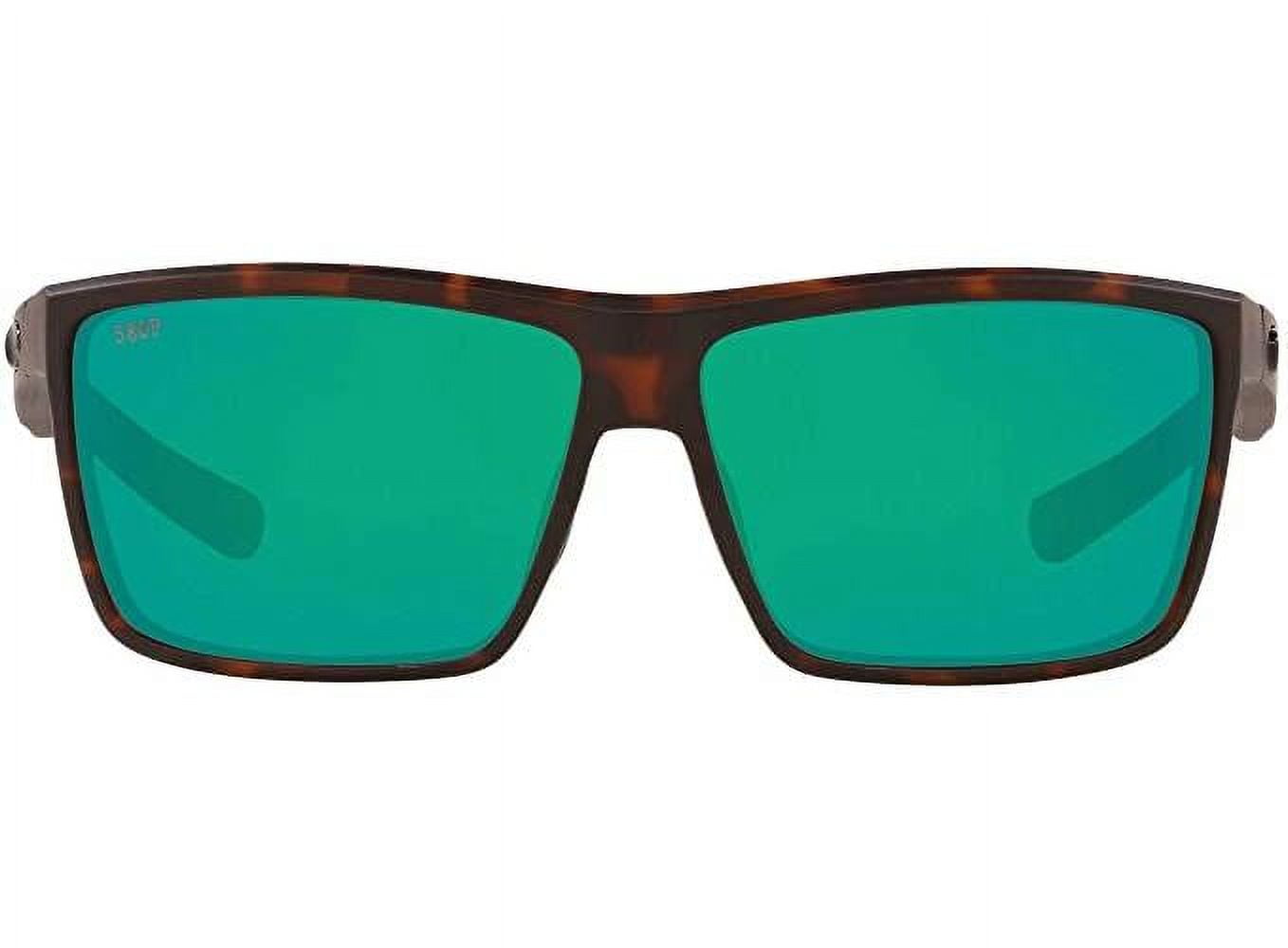 Costa Del Mar TURRET Grey Silver Mirror Polarized Polycarbonate