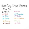 thumbnail image 5 of EXPO Dry Erase Markers, Fine Tip, Assorted Colors, 12 Count, 5 of 11