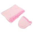 thumbnail image 4 of Accesorio De Fotografía, Suave, Transpirable, Lavable A Mano, Accesorios De Fotografía, Sombrero, Respetuoso Con La Piel Para Fotografía Cergrey Gorro + Chal Rosa Claro, 4 of 8