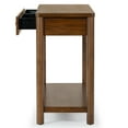 thumbnail image 4 of Safavieh Jaylessa Solid Wood 2 Drawer Console Table in Medium Oak, 4 of 12