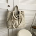 thumbnail image 2 of Women Large Capacity Handbag Lightweight Retro Foldable Female Daily Outdoor Bag, 2 of 9