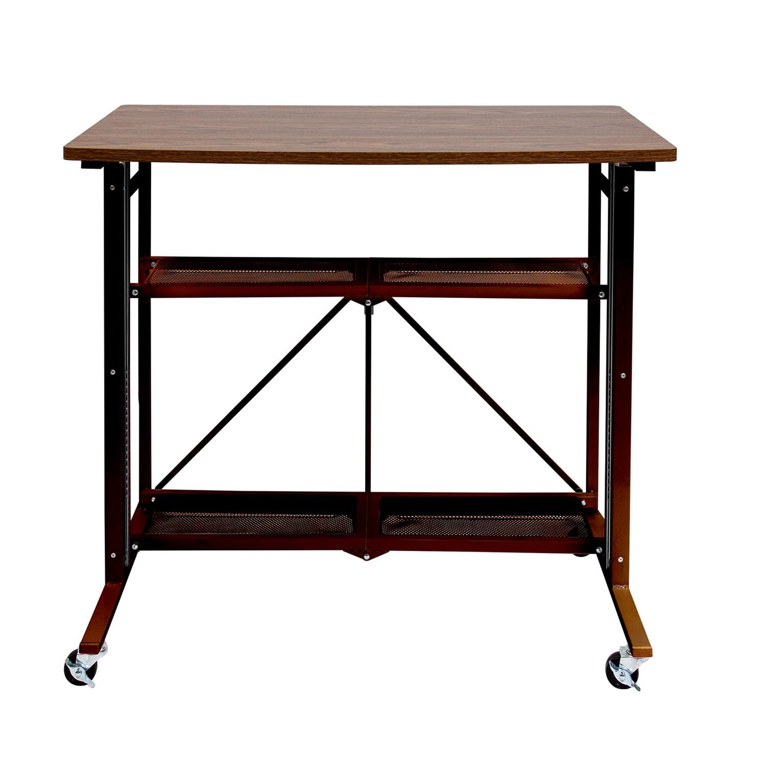 Accessories Stands Bronze Origami Foldable Computer Desk tagumdoctors