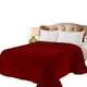 thumbnail image 1 of Cobertor Ligero Liso Matrimonial Hotelero Suave Y Calientito. MOD.ROJO CARMIN, 1 of 4