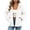 White, variant on Ghalytn Women's Fleece Jacket Hooded Zip Up Fuzzy Coat with Pockets for Fall and Winter