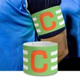 thumbnail image 4 of Brazalete Capitán Banda Ajustable Transpirable para Capitán de Fútbol (Verde), 4 of 4
