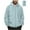 Mint Green, variant on Stamzod Packable Rain Jacket Mens Solid Color Long Sleeve Full-Zip Rain Coats with Hood Outdoor Travel Hiking Casual Windbreaker Jackets for Men Blue XXL