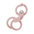 thumbnail image 2 of Dr. Brown's Flexees Baby Teether, Pink Sloth, 100% Silicone, Infant-Toddler, 1-Pack, 2 of 8