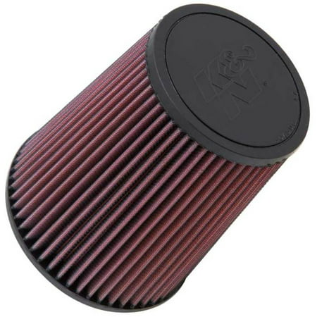 K&N Universal Clamp-On Engine Air Filter: Washable and Reusable: Round ...