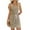 Coffee, variant on Women's Bodycon Dress Sleeveless Square Neck Color Block Knit Slim Fit Drawstring Waist Midi Dress for Spring Fall Party Cocktail,Beige,XL