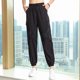 thumbnail image 3 of TFixol Pantalones jogger holgados para mujer Bolsillo elástico con correas cruzadas de secado rápido que absorbe la humedad, 3 of 8