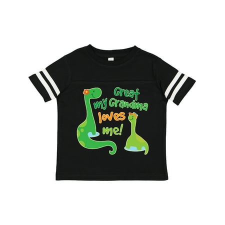 

Inktastic My Great Grandma Loves Me Gift Toddler Boy Girl T-Shirt