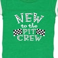 thumbnail image 4 of Inktastic New to the Pit Crew Racing Flags Boys or Girls Baby Bodysuit, 4 of 5