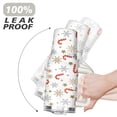 thumbnail image 6 of Bows Cane Candies Snowflakes 40 Oz Tumbler with Handle Lid and Straw Stainless Steel Double Walled Vacuum Insulated Cup Merry Christmas Gifts Tumbler for Women Men Friends Outdoor Indoor, 6 of 6