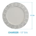 thumbnail image 3 of Park Designs Distressed Tile Charger Set of 4, 3 of 4