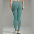 thumbnail image 5 of Riforla Womens Leggings High Waist Seamless Lifting Yoga Pants with Squat Proof Fabric Women Tights Green M, 5 of 5