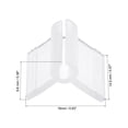 thumbnail image 2 of Unique Bargains PE Grafting Clips 3mm for Garden Trellis Greenhouse Clear 50 Pack, 2 of 5