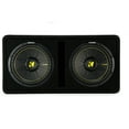 thumbnail image 3 of Kicker Dual 12 Inch Comp Bass Package 44DCWC122 with CXA8001 and amp wire kit, 3 of 8