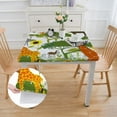 thumbnail image 2 of Acheng Giraffe Sunflowers Jungle Square Tablecloth Washable for Home Kitchen Outdoor Decoration 100% Polyester Fiber 52*52, 2 of 8